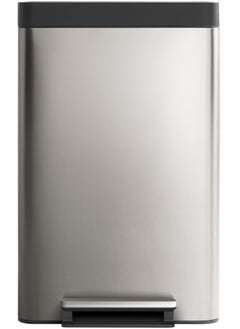 Kohler KOHLER 13 Gallon Hands-Free Kitchen Step Can Trash Can with Foot Pedal Quiet-Close Lid Stainless Steel K-20940-ST  - Image 2