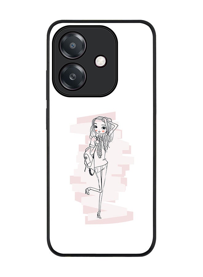 Stylizedd For Oppo A5i Case,Slim fit Camera Protection, Shockproof Thin Phone cover  - Teen Star