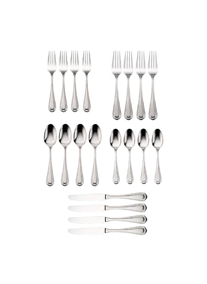 20-Piece Stainless Steel Countess Cutlery Set Silver B014020AL20 - pzsku/Z6BDE1D17BFF3E43C26C2Z/45/_/1702136469/809df020-7b14-490e-9a20-9fbbc10ded4b