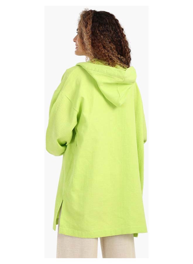 Carina Summer Hooded Cardigan  - Image 1