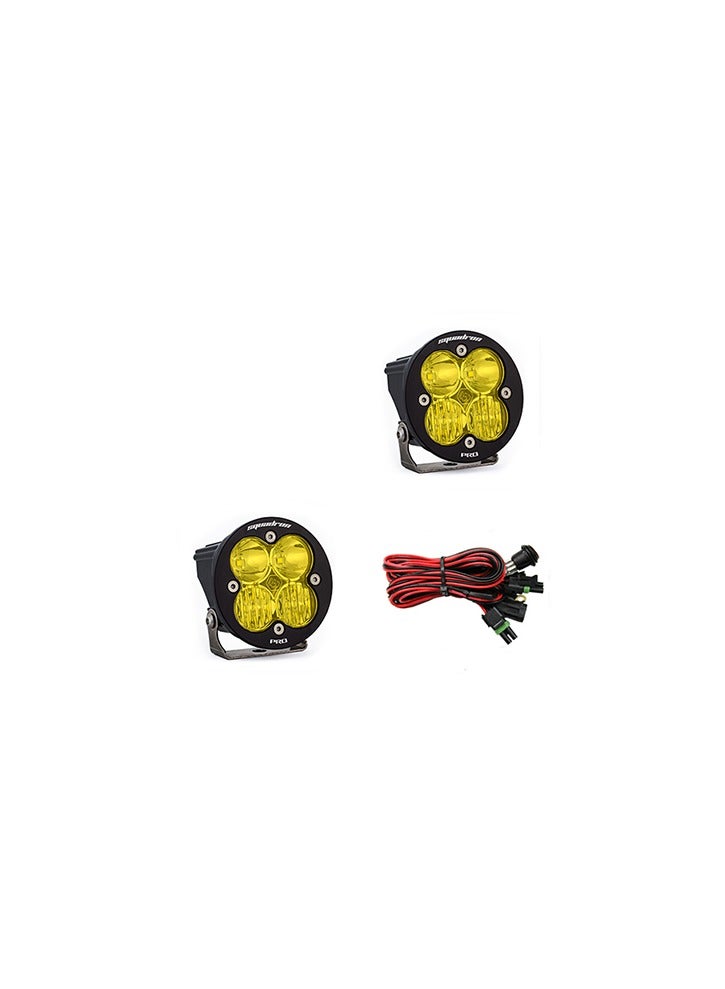 Baja Designs Squadron(R)Pro Amber Lights Pair Driving/Combo