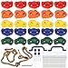 Yaegoo 25pcs Rock Climbing Holds Rock Climbing Holds with Climbing Rope and Handles Mounting Hardware Included - Image 2
