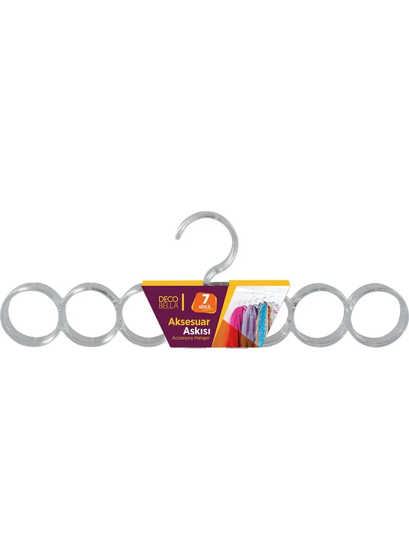 DECOBELLA 7-Eye Multi-Purpose Accessory Hanger