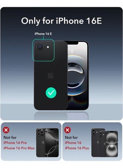 Case Up Apple iPhone 16e 2025 Clear Case, Shock-Absorption TPU Cell Phone Cover with Reinforced Corners, Soft Flexible & Crystal Clear Protective Bumper Case  - Image 2