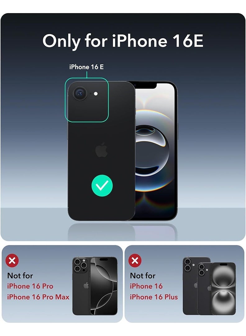 Case Up Apple iPhone 16e 2025 Clear Case, Shock-Absorption TPU Cell Phone Cover with Reinforced Corners, Soft Flexible & Crystal Clear Protective Bumper Case - Image 2