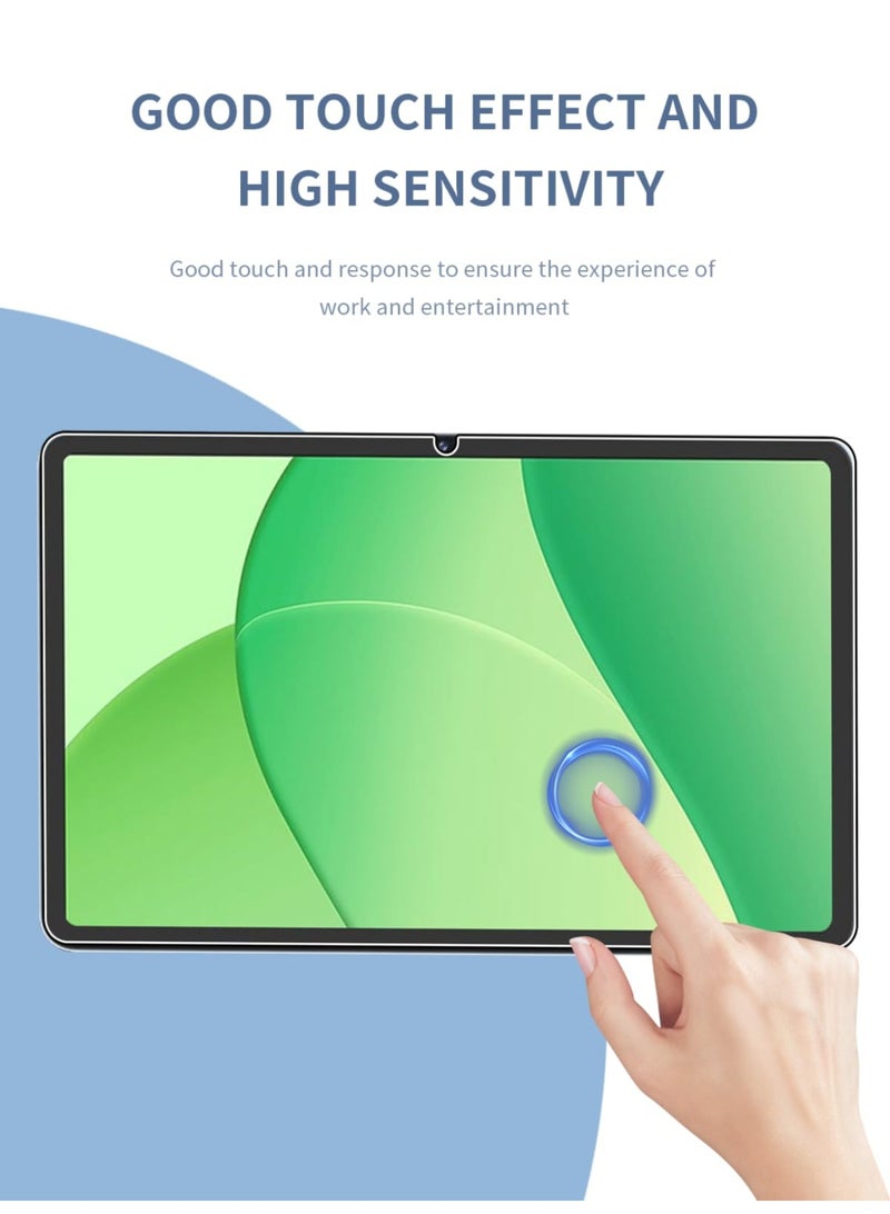 1 Pack Screen Protector for OnePlus Pad Lite Oppo Pad SE Tempered Glass,Ultra Resistant Anti Fingerprints HD Clear No Bubbles 9H Hardness Protector Film Tempered Glass Film - Image 5