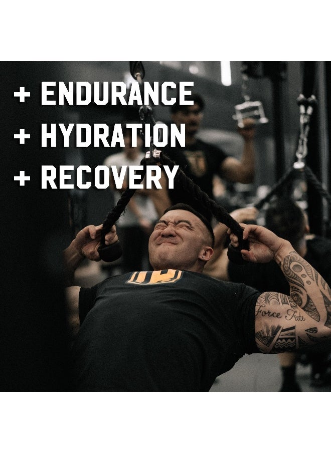 IRON BCAA Plus - Iron Kingdom (Wild Berry) 10.1g Amino Acids, Electrolytes, Glutamine, Endurance, Recovery, Hydration  - Image 3