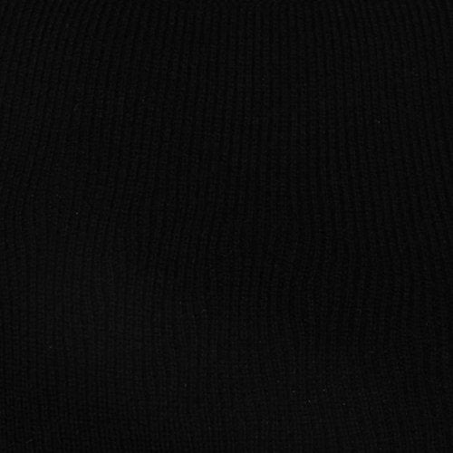 In Love Baby Girl's/Girl's/Baby Boy's/Boy;s Winter Wear Pure Wool Plain Sweater/Skivi Jet Black - Image 3