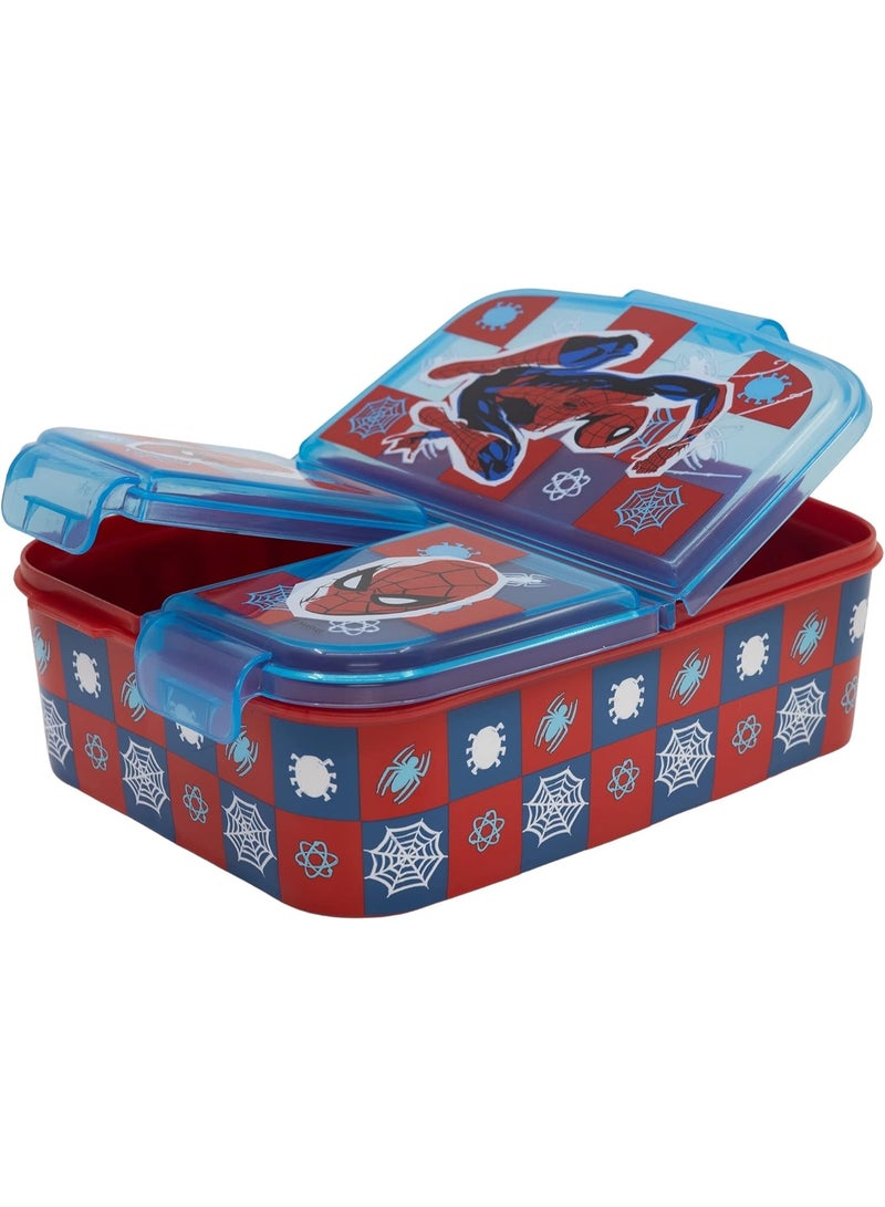STOR Multi Compartment Sandwich Box Spiderman Moving Target - Image 3