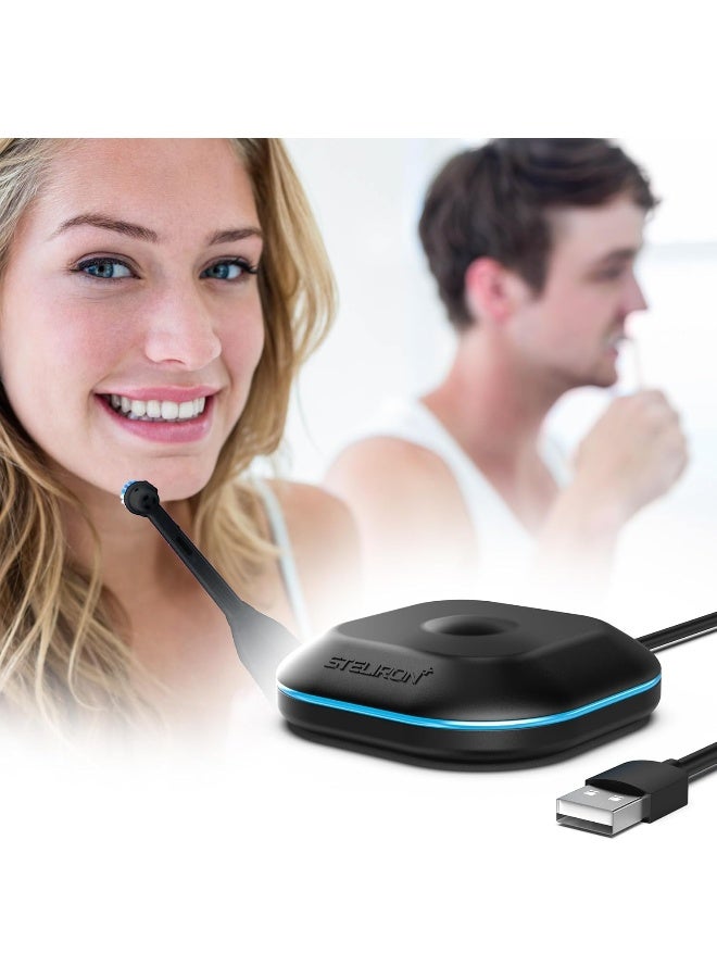 GALVANOX Steliron Magnetic Charger for OralB iO Electric Toothbrush Series 78910 Travel Friendly USB Charging for Both 110V 220V Model 3768 Replacement - Image 5