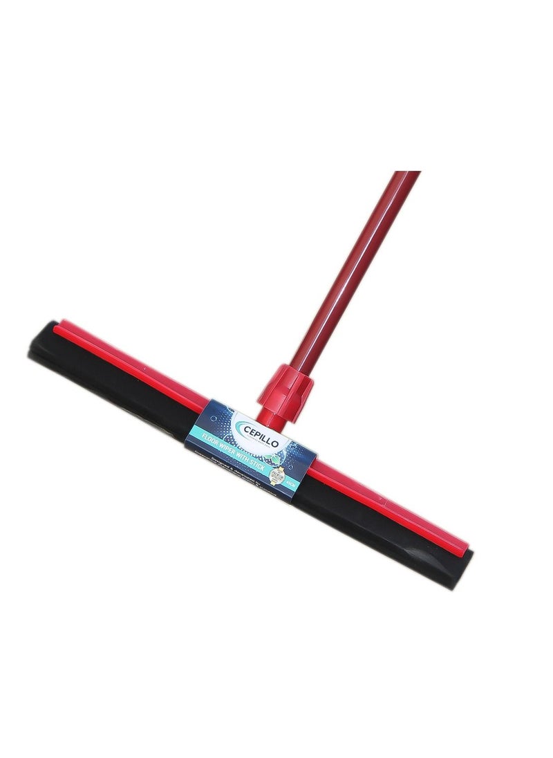 CEPILLO - Floor Wiper With Stick 45cm Multipurpose-All kind of floor for Home Kitchen Bathroom Inside and Outside Easy to Handle - Image 1