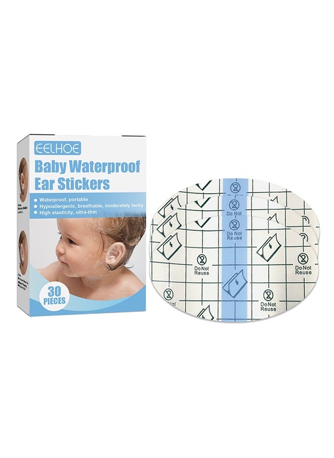 EELHOE 30 Pieces Swimming Earplugs, Waterproof Performance Baby Ear Protectors for Bathing and Swimming to Prevent Ears From Entering Water and Swimming, Independent Packaging Soft & Comfortable  - Image 1