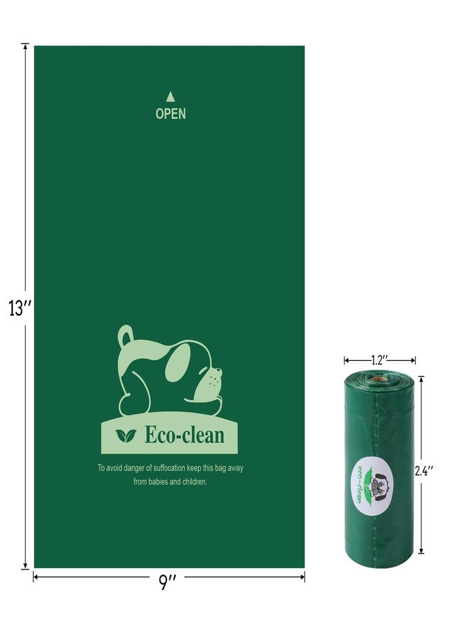 Eco Clean ECO-CLEAN Poop Bags for Dogs, Scented Dog Waste Bags with Dispenser, 24 Rolls/360 Count, Leak Proof, Durable, Green - Image 2