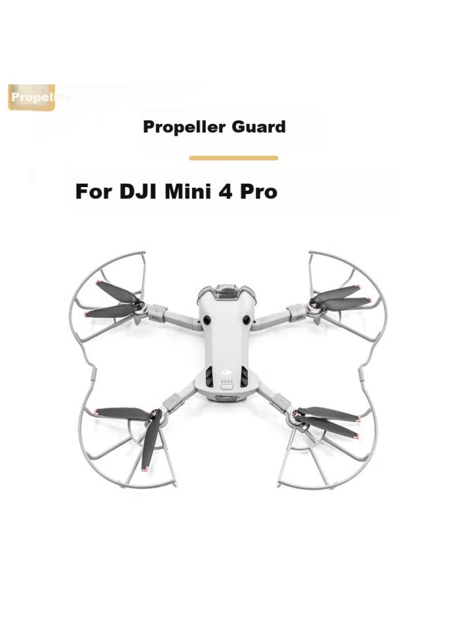 Qiye Propeller Guard Cover, Suitable For Dji Mini 4 Pro Drone, Mini 4 Pro Accessories, Mini 4 Blade Anti-collision Ring, Wing Anti-collision Cover