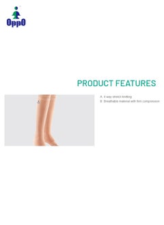 OPPO Firm Support Stockings 2011 – Moderate Compression for Varicose Veins, Post-Surgery & Pregnancy Relief  - Image 3