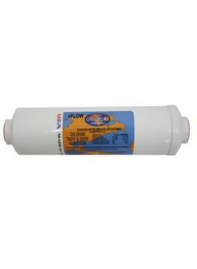 Omnipure K5533-JJ 2.5" x 10" T33 Acid Wash GAC Carbon Inline Cartridge