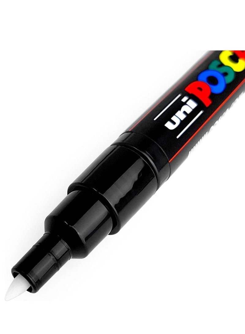 POSCA 21-Piece Paint Marker Set with Extra Fine Tips PC-1M 0.7mm - Image 5
