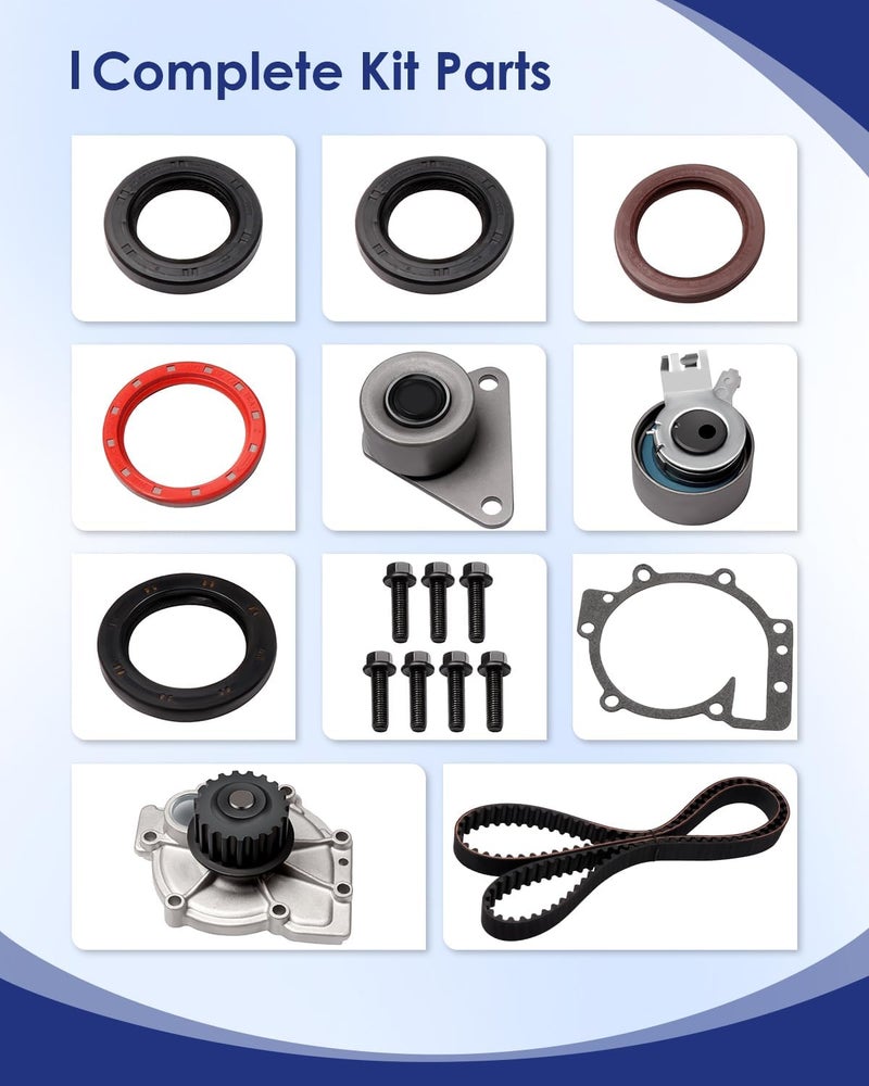 ECCPP Timing Belt Water Pump Kit for Volvo C70 S40 S60 S70 S80 V40 V70 XC70 XC90 - Image 3