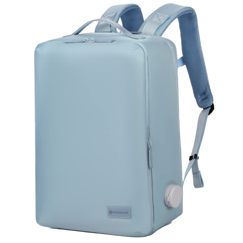 Nordace Laval Smart Business Travel Backpack with USB Charging Port Water Resistant Professional Laptop Backpack for Work Meetings and Daily Commute 156 Inch Sky Blue - Image 2