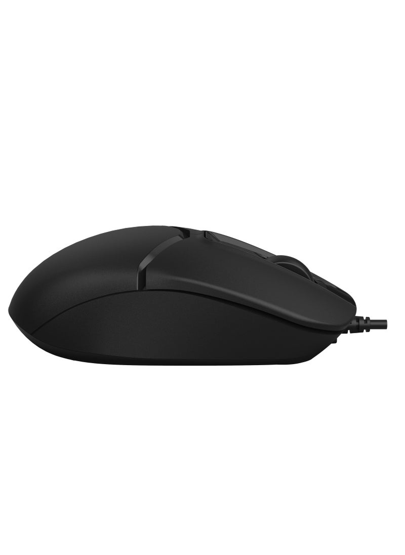 A4TECH FSTYLER WIRED SILENT CLICK MOUSE FM-12S, 1200 DPI, BLACK  - Image 5