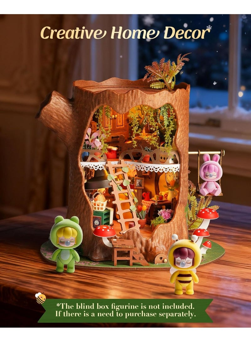 ROBOTIME Rolife Fairytale Tree House DIY Miniature House DG179 - Image 5