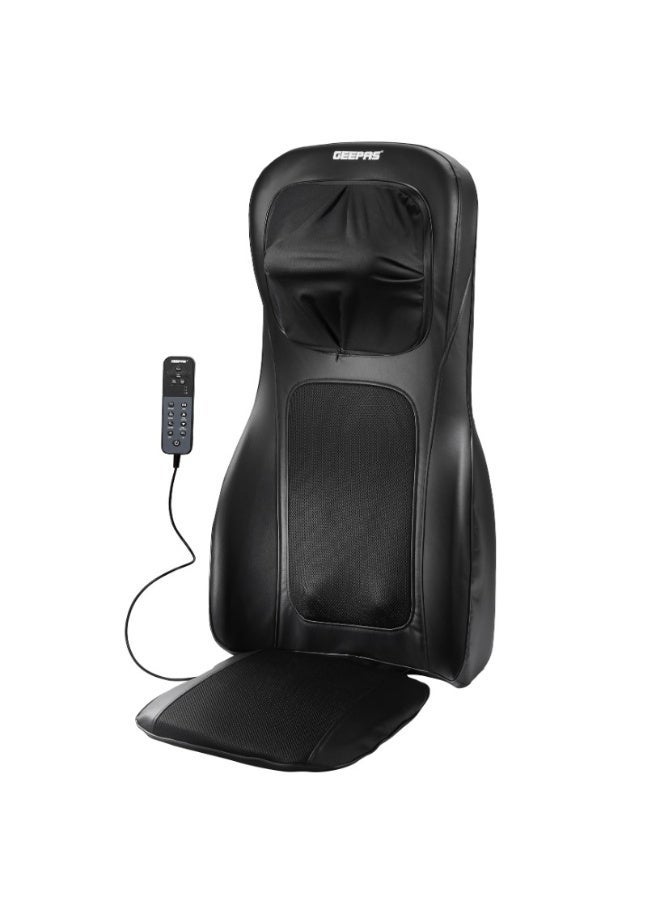 GEEPAS Full-Body Massage Chair Pad GM86104 with Shiatsu, Tapping, Spot Kneading, Seat Vibration & Remote + Geepas Foot & Leg Massager – Relaxation & Pain Relief Combo - Image 3