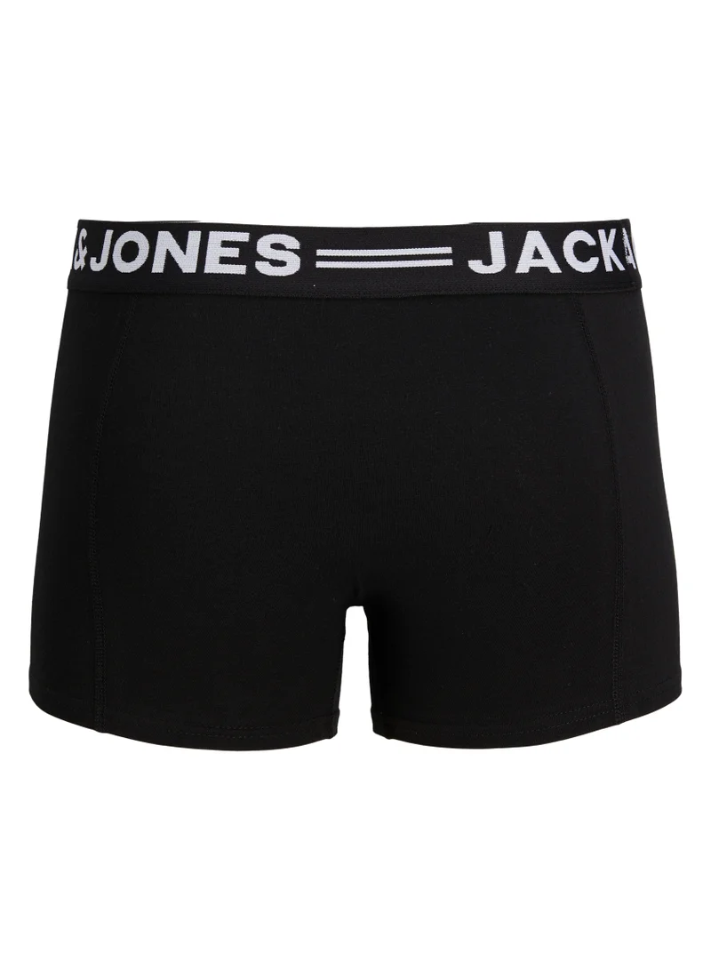 جاك اند جونز 3 Pack Of Logo Band Trunks