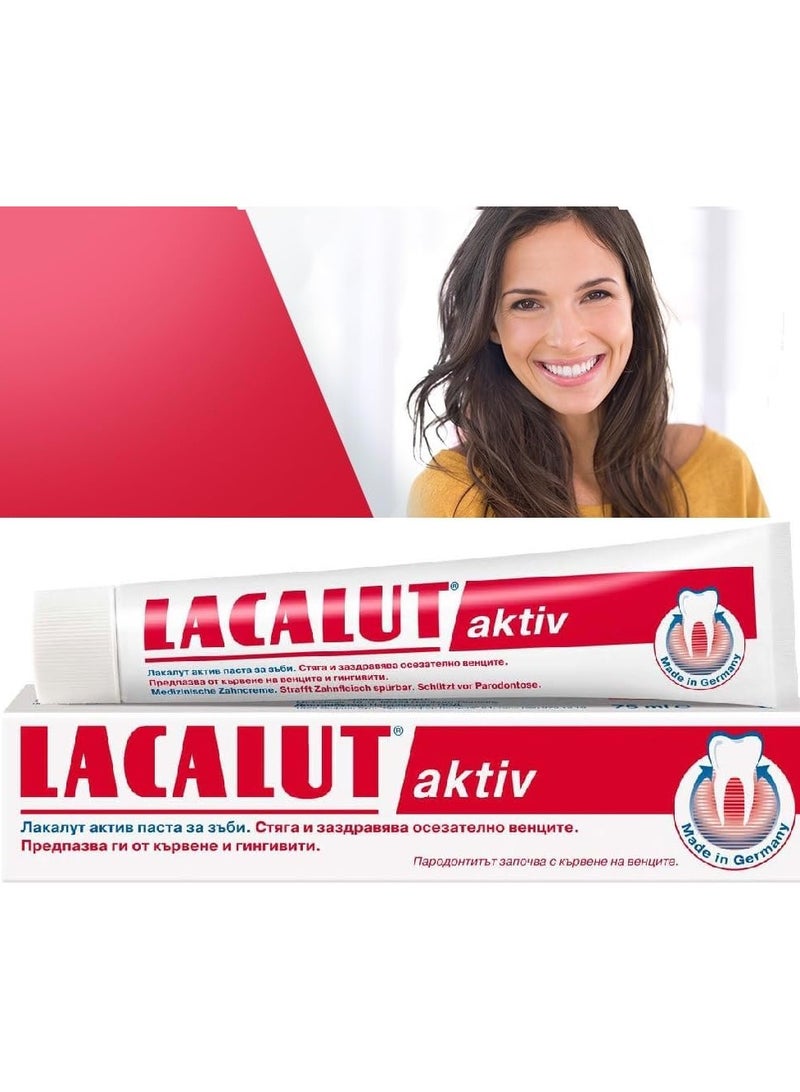 LACALUT Lacalut Toothpaste Aktiv 75Ml - Image 2