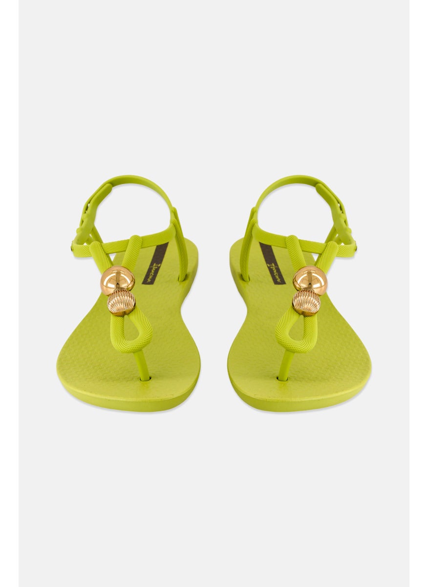 Ipanema Women Class Spheres Adjustable Buckle Closure Sandals, Green  - Image 4
