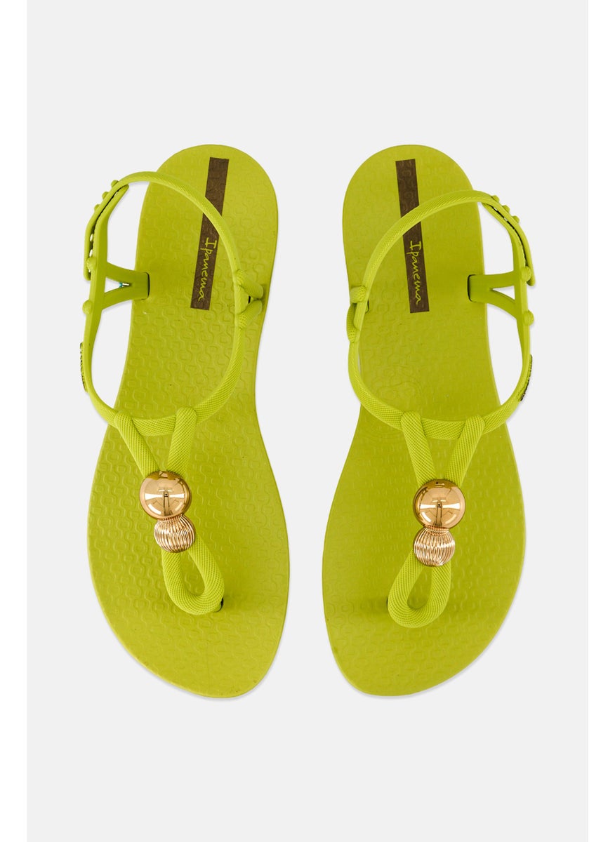 Ipanema Women Class Spheres Adjustable Buckle Closure Sandals, Green  - Image 3