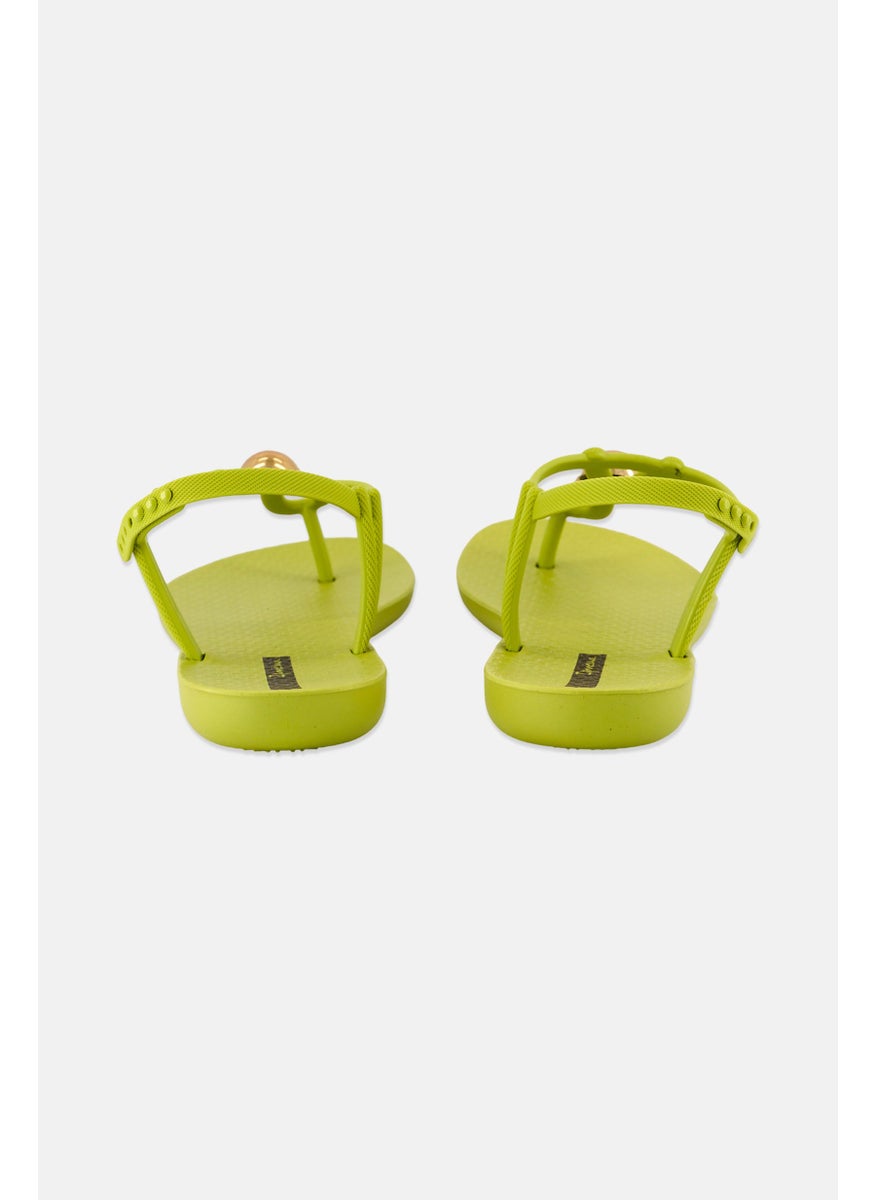 Ipanema Women Class Spheres Adjustable Buckle Closure Sandals, Green  - Image 2