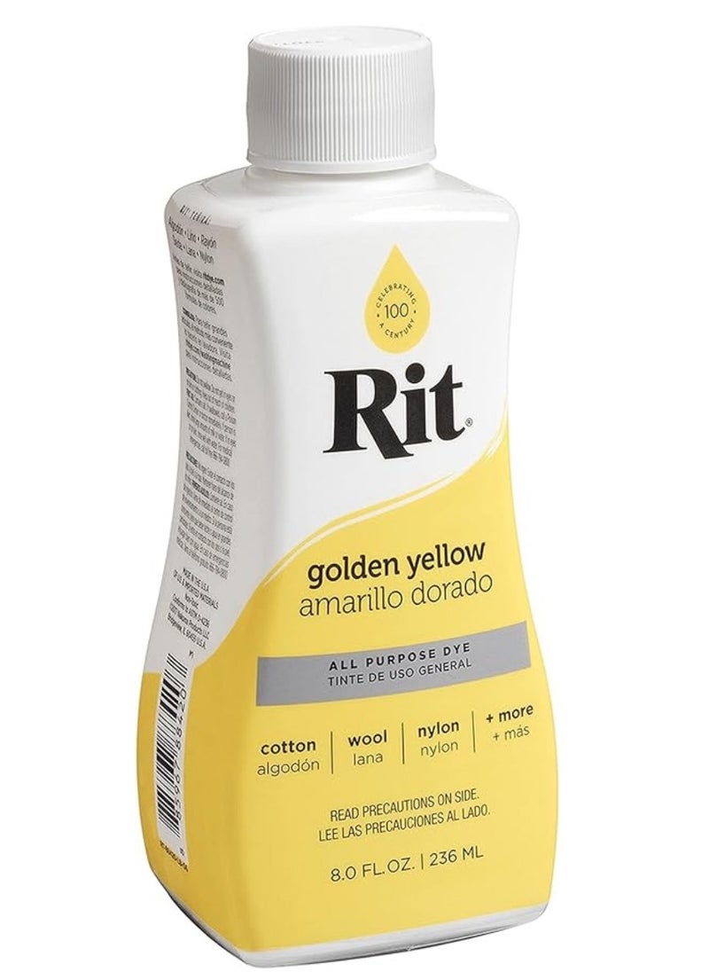 RIT Rit All-Purpose Liquid Dye, Golden Yellow  - Image 2