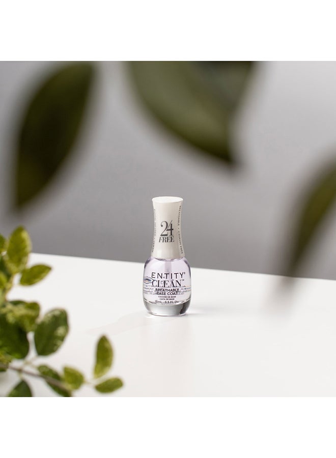 Entity Clean Breathable Nail Lacquer - Base Coat 15ml - Image 3