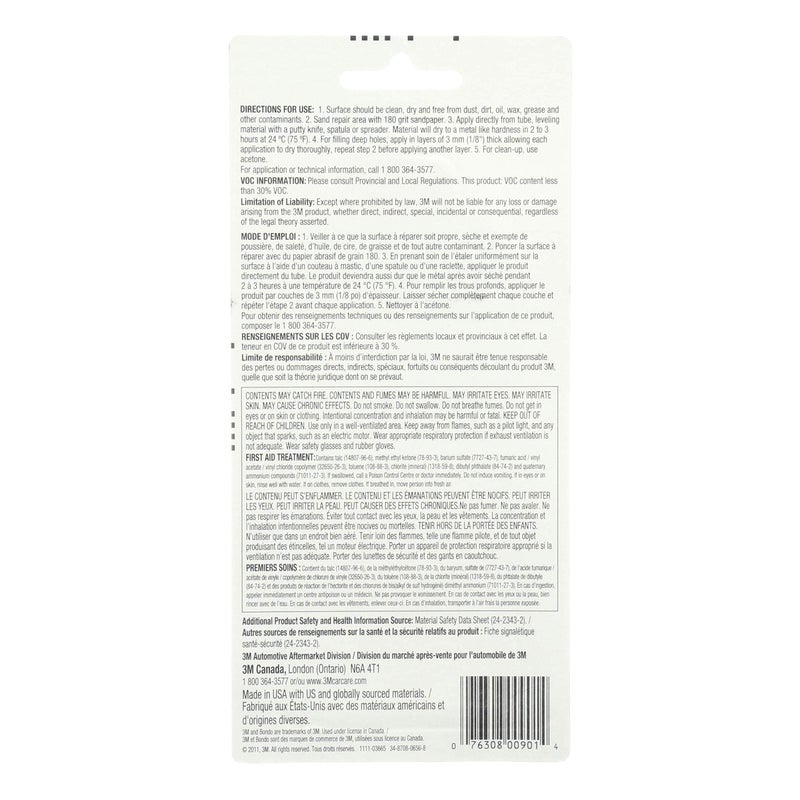 3M Bondo Plastic Metal, Seals & Fills Almost Any Metal Surface for Durability & Longevity, 5 oz. - Image 4