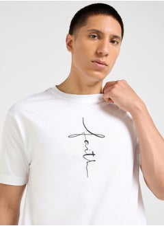 Seventy Five Basics Printed T-Shirt  - Image 3