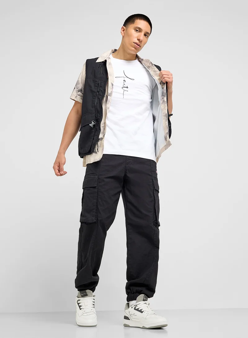 Seventy Five Basics Printed T-Shirt