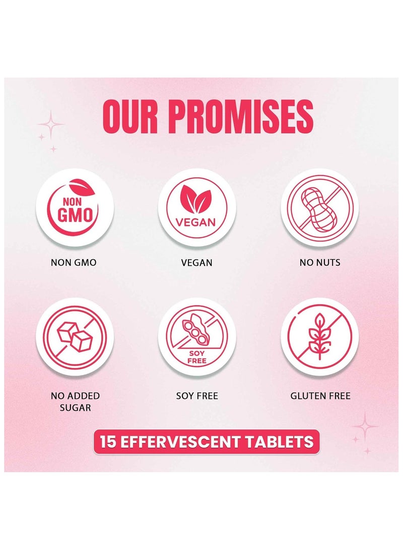 Herbal Max L-Glutathione 15 Tablets Watermelon & Strawberry Flavour - Image 5