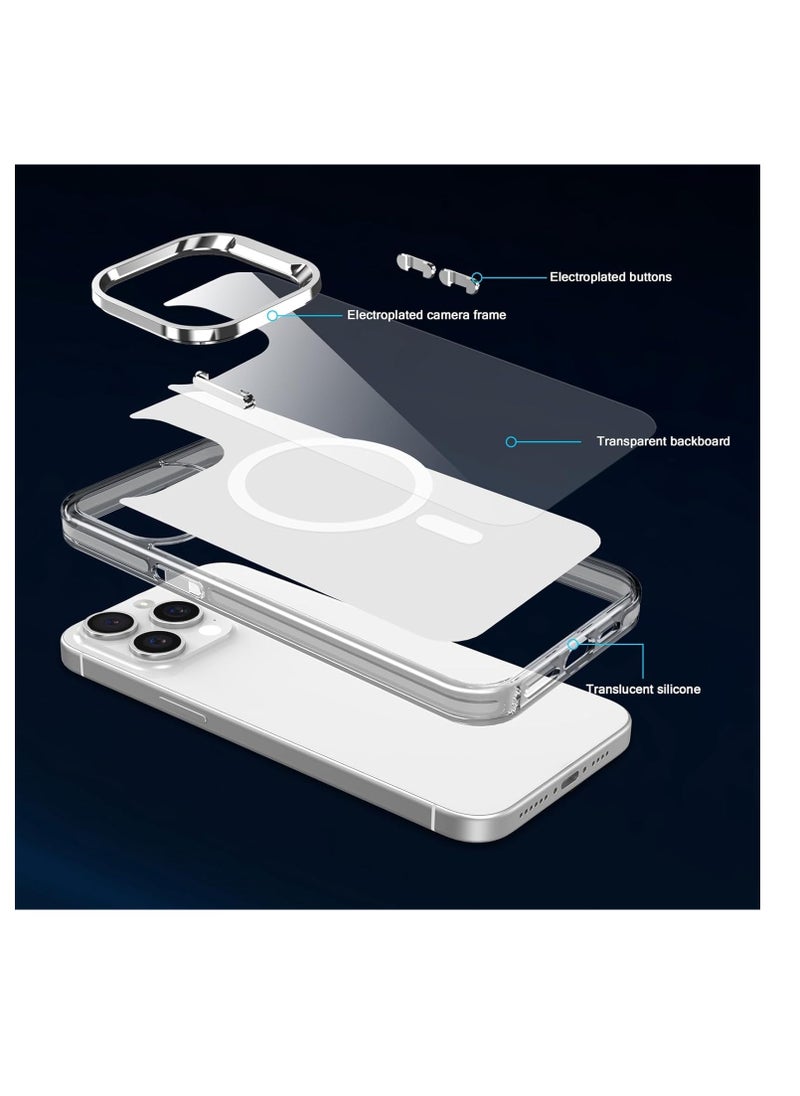 Case For Samsung Galaxy A24 4G Case Crystal Clear [Not Compatible with MagSafe] Soft TPU Gel Case Flexible Silicone Anti-Scratch Transparent TPU Cover - Clear