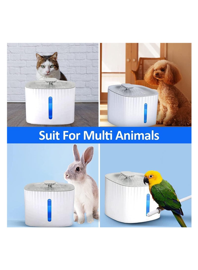 Dubkart Cat Water Fountain,Pet Fountain with Water Filter for Cat Dog Water Drinking - Image 5