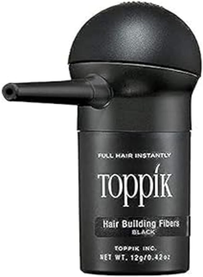 Toppik Hair Building Fiber with Applicator 12g Black