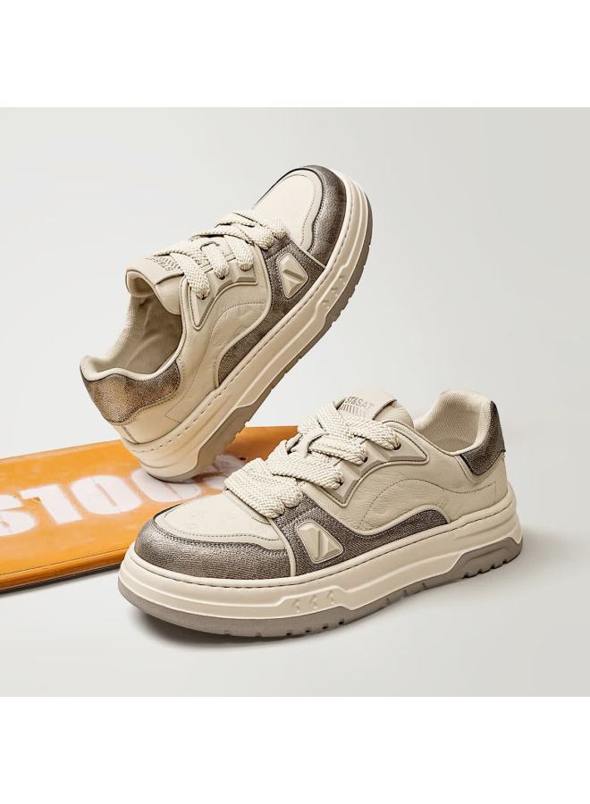 St&sat Men's Fashion Retro Casual Shoes Trendy Comfortable Versatile Sneakers - Image 4