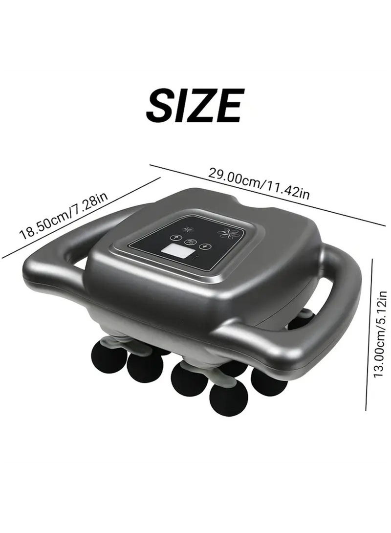 Massage Gun Percussion Deep Tissues Muscle Massager Gun Muscle Relaxation With 16 Heads Massage Device Portable Massager Device Multi Mode For Back Neck Pain Relief Muscle Relaxation