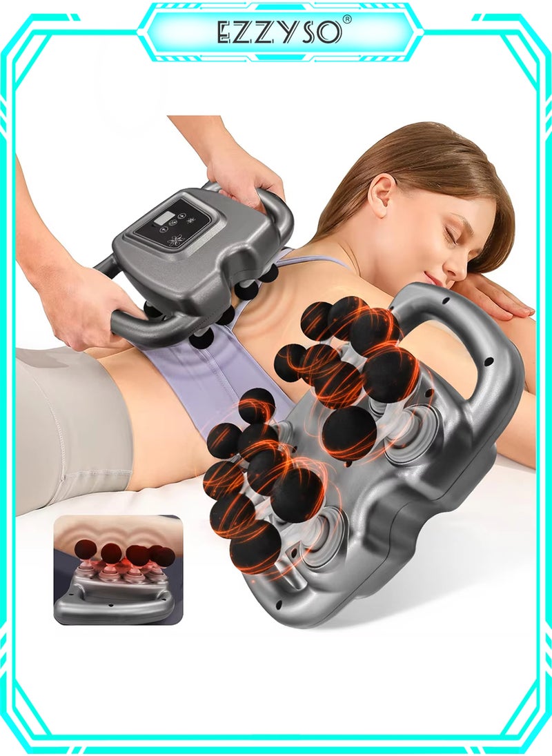 EzzySo Massage Gun Percussion Deep Tissues Muscle Massager Gun Muscle Relaxation With 16 Heads Massage Device Portable Massage Vibrator Multi Mode For Back Neck Pain Relief Muscle Relaxation  - Image 1