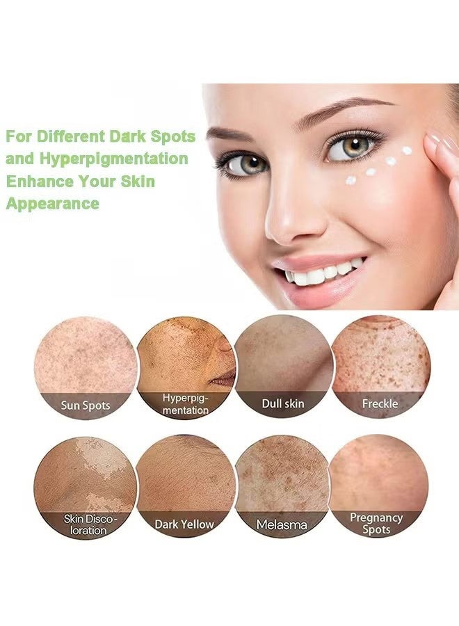 HOMTOPY Retinol &Collagen & Vitamin E &Vitamin C Moisturizing Skin Cream, Dark Spot Remover For Face For Face Snd Body Hyperpigmentation, Fades Melasma, Freckle, Sun Spots, Evens Skin Tone, Age Spot Remover 50g - Image 2