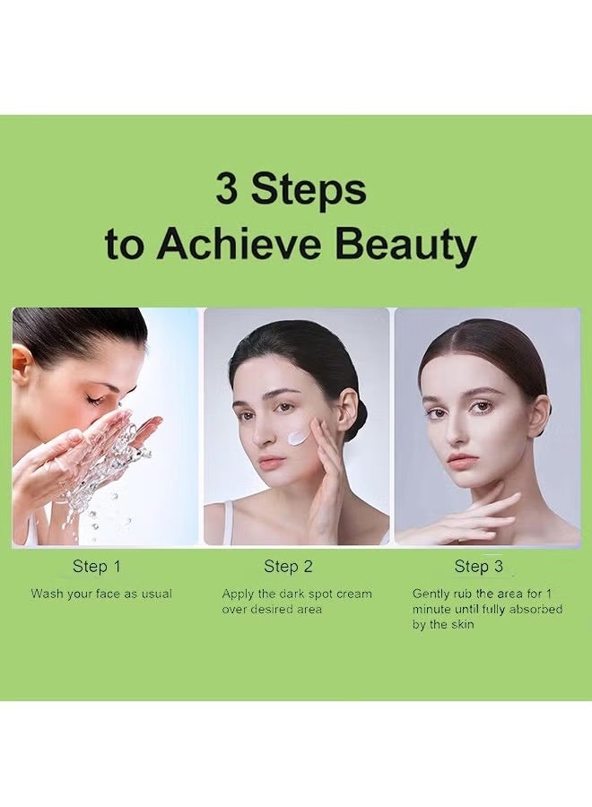 HOMTOPY Retinol &Collagen & Vitamin E &Vitamin C Moisturizing Skin Cream, Dark Spot Remover For Face For Face Snd Body Hyperpigmentation, Fades Melasma, Freckle, Sun Spots, Evens Skin Tone, Age Spot Remover 50g - Image 5