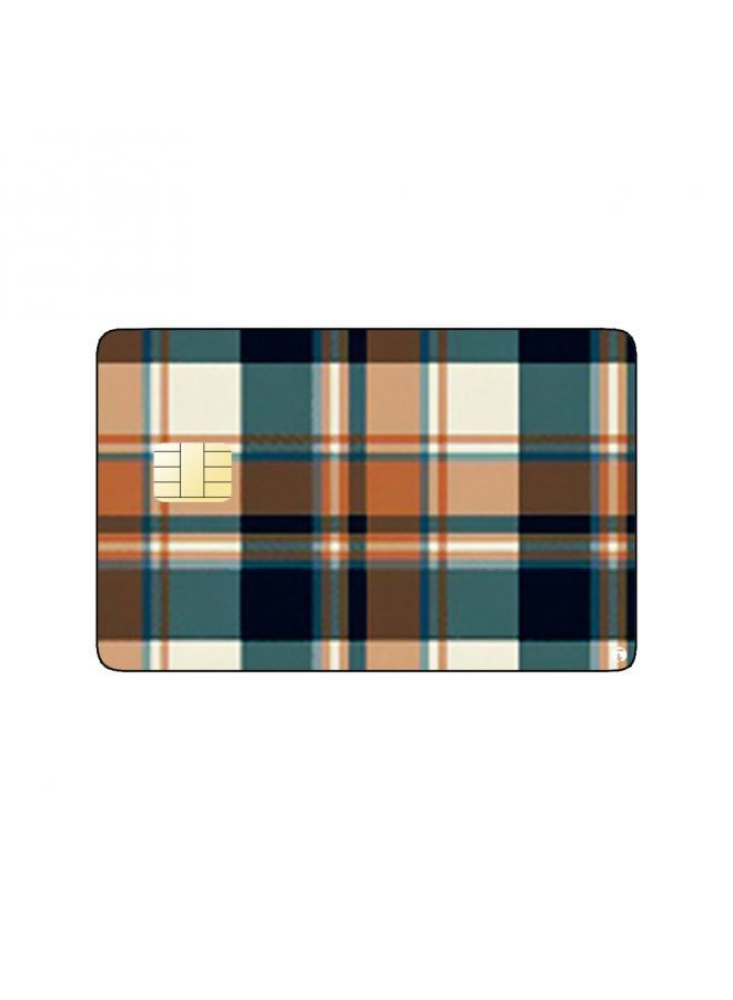 RKN PRINTED BANK CARD STICKER Beautiful Colorful Fabric - Image 2