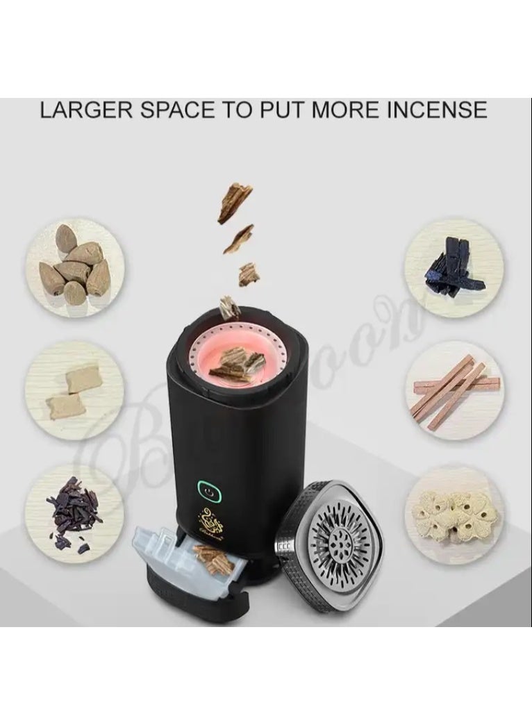 بخون مبخرة بخور عالية الجودة، موزع بخور لاسلكي حديث - Image 3