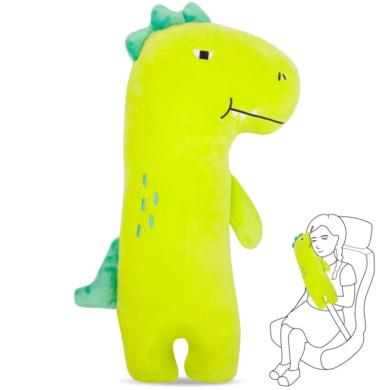 Icepark Icepark Seatbelt Pillow For Kids,Car Pillow Seat Belt Cushion,Car Seat Belt Covers Child Seat Head Rest Support Shoulder Pad,Seat Strap Pillows Adjuster For Children Baby(Dinosaur),1 Count,Multicolor - Image 1