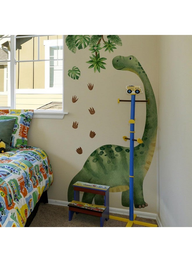 iMagitek Large Watercolor Dinosaur Wall Decal Sticker, Dino Footprint Neutral Nursery Toddler Playroom Wall Decor - Image 4