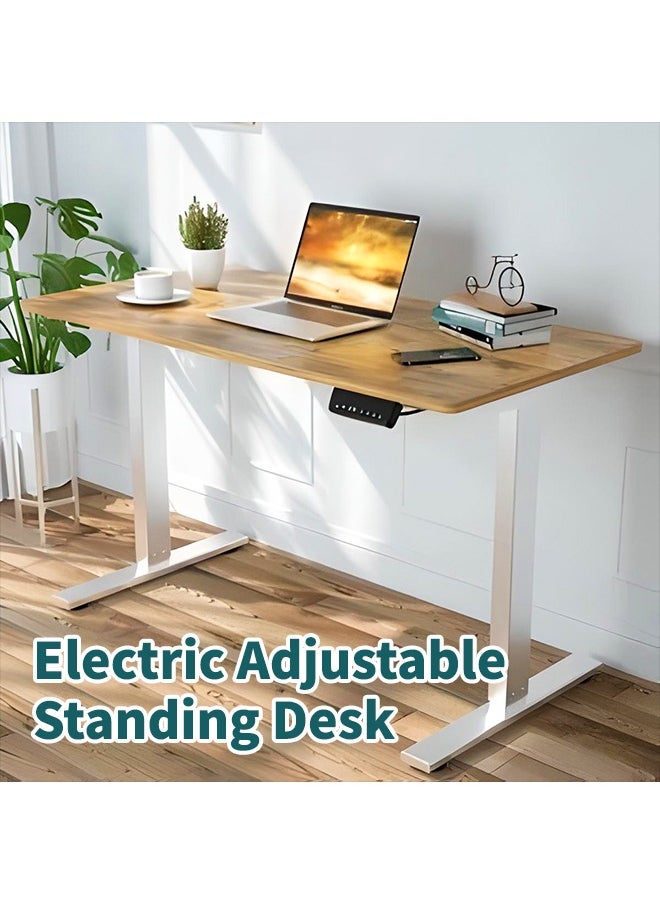 Generic Adjustable Height Computer Gaming Table，Electric Standing Home Office Desk，Multipurpose Stable Study Table,Easy Installation And Shift  - Image 2